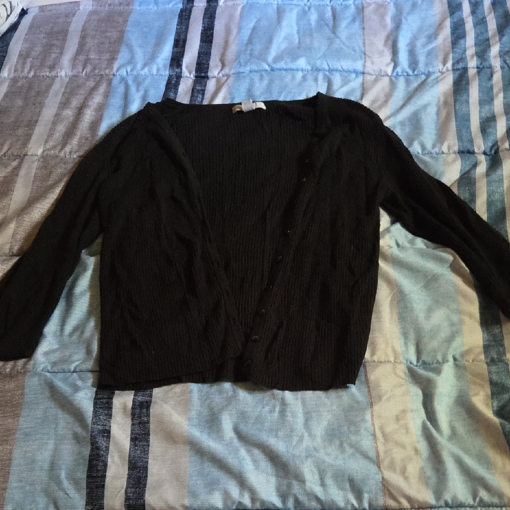 Merona Black Women's Cardigan Sweater